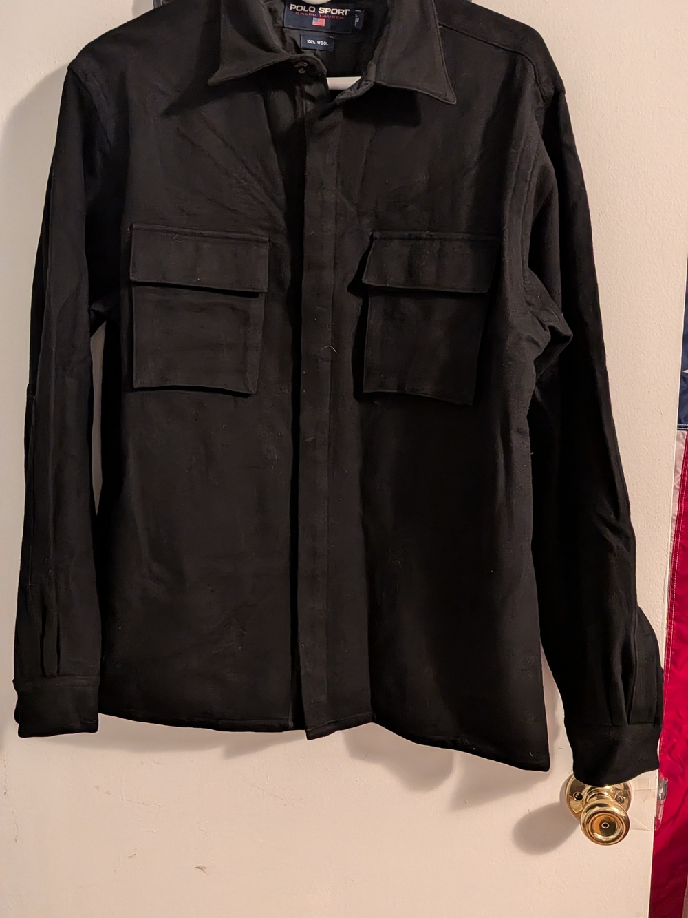 Polo by Ralph Lauren Black Military Field Jacket